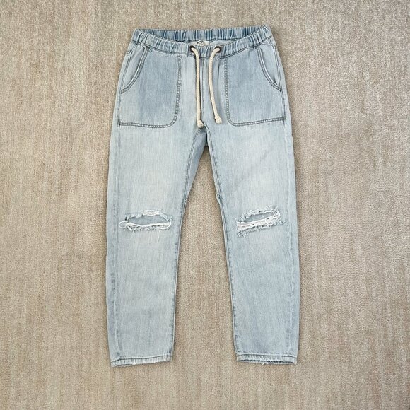 REVOLVE Light Blue Distressed Women's Jeans - Picture 1 of 11